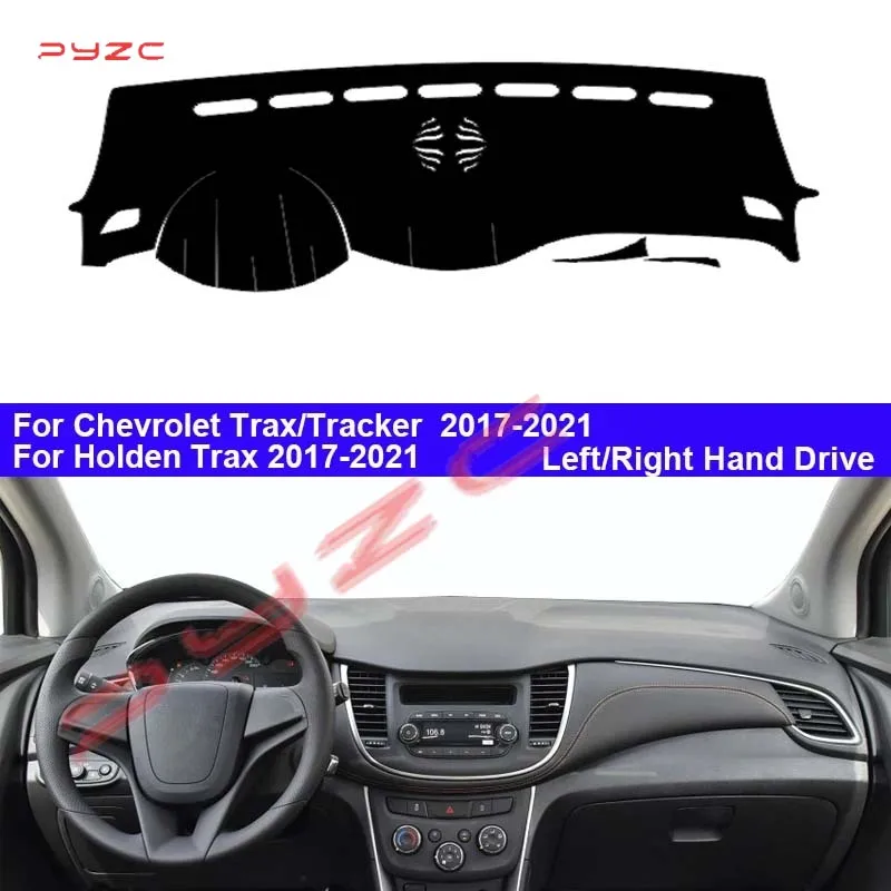 Cubierta para salpicadero de coche, alfombrilla para salpicadero, capa para Chevrolet Chevy Trax Tracker 2017 2018 2019 2020 2021 para Holden Trax 2017 - 2021
