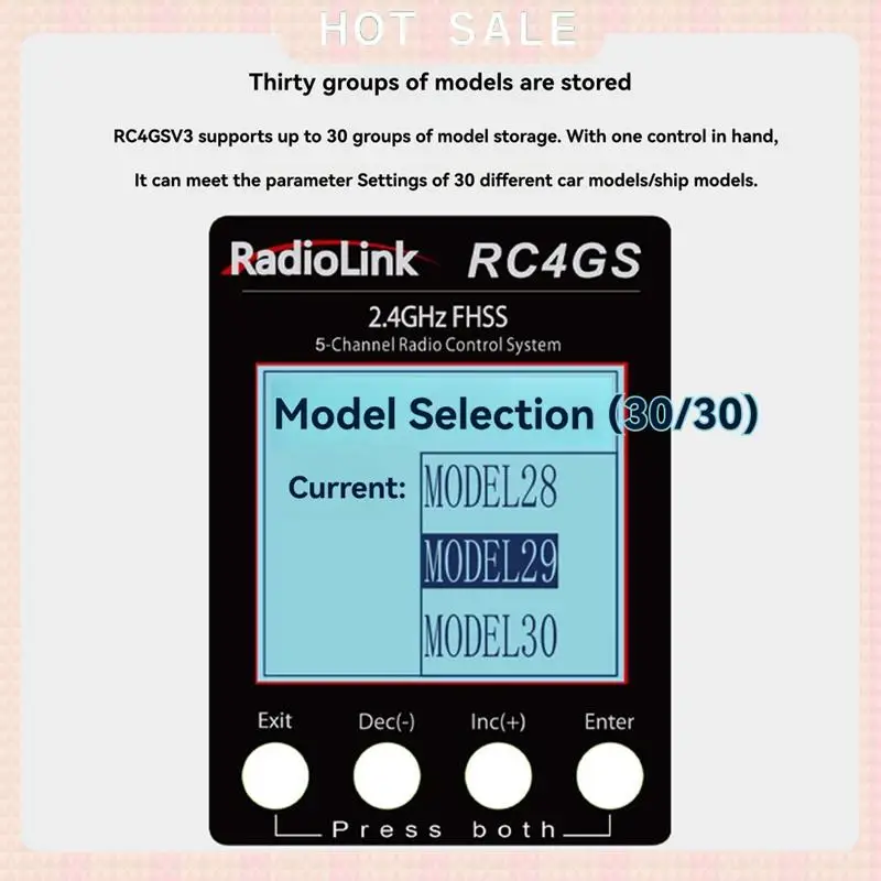 24-Hour Delivery Radiolink RC4GS V3 2.4G 5CH 400M Distance Remote Controller Transmitter R6fg Gyro Inside Receiver For RC Car Bo