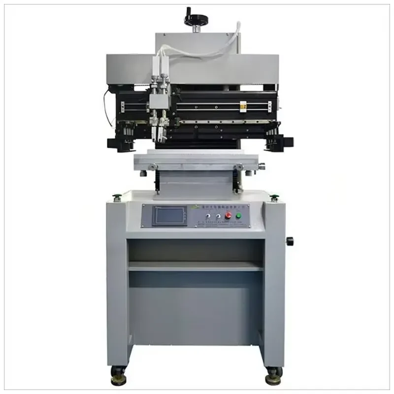 Semi-auto Solder Paste Printer Half-Auto Tin Cream Testing Machine Solder Depositing Tester Semi-Driven Soldering Paste