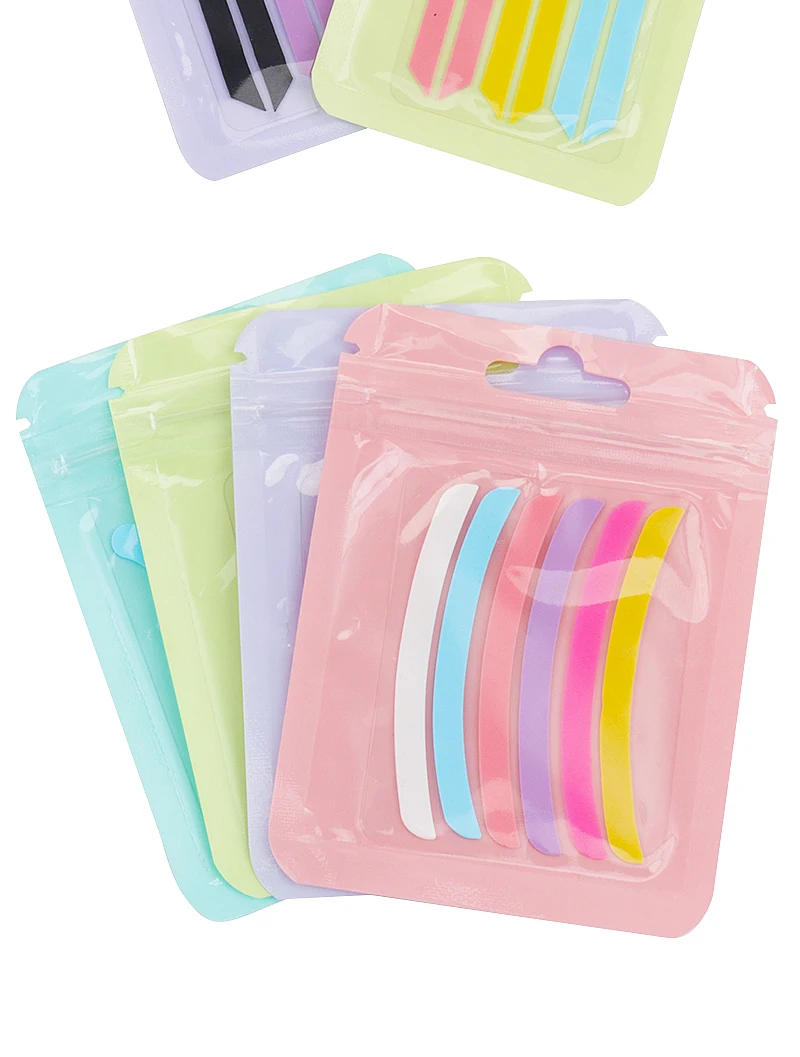 6 stücke wieder verwendbare Silikonst reifen Wimpern verlängerung Patch weiche Dauerwelle Wimpern Locken wickler Augen polster Wimpern lift Klebeband Make-up-Tools – Detail 10