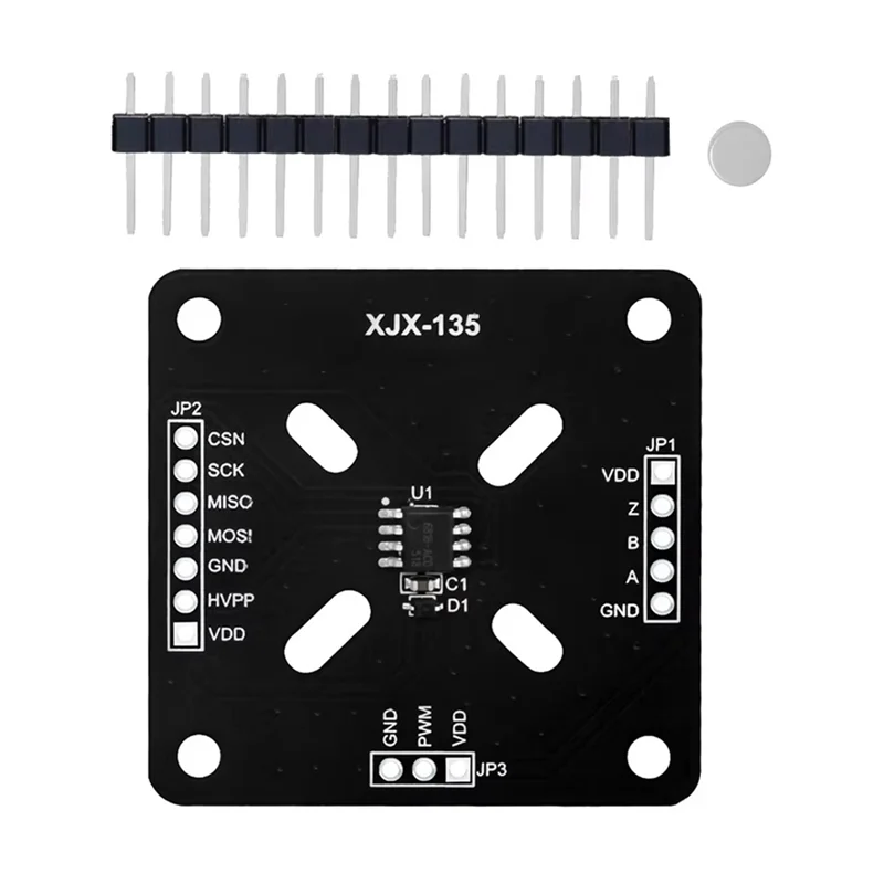 

MT6816 CT MT6816 XJX-135 Оценочный комплект магнитного энкодера 42-шаговый двигатель Модуль управления ШИМ
