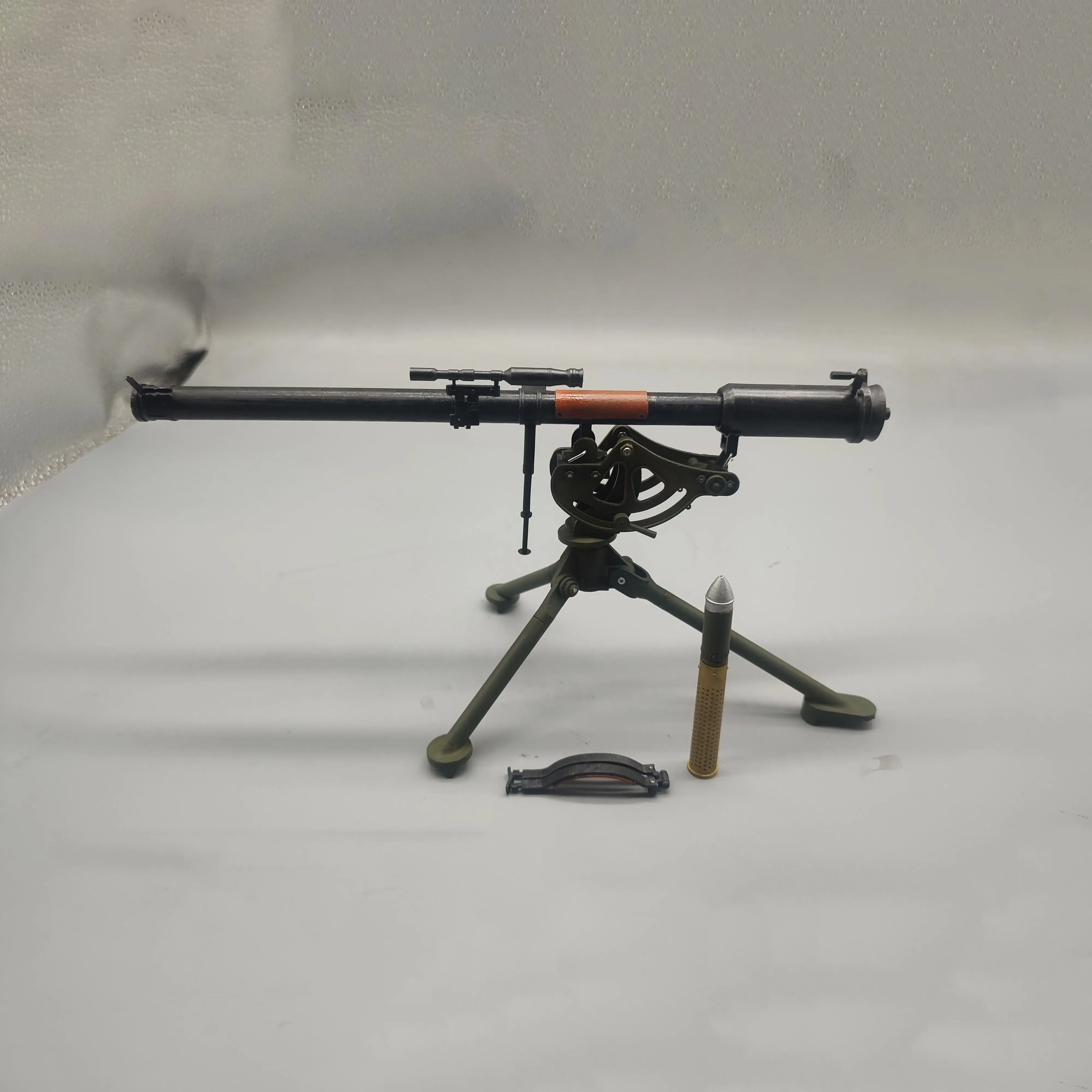 1/6 مقياس أطقم منمذجة عسكرية ثلاثية الأبعاد مطبوعة M18 بندقية Recoilless الحرب الكورية مسدس لعبة مصغر لشخصيات العمل #1