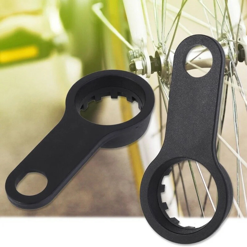 

Black Single Hole Bike Front Fork Removal Spanner Front Fork Installation Repair Tool Compatible Suntour Xcm