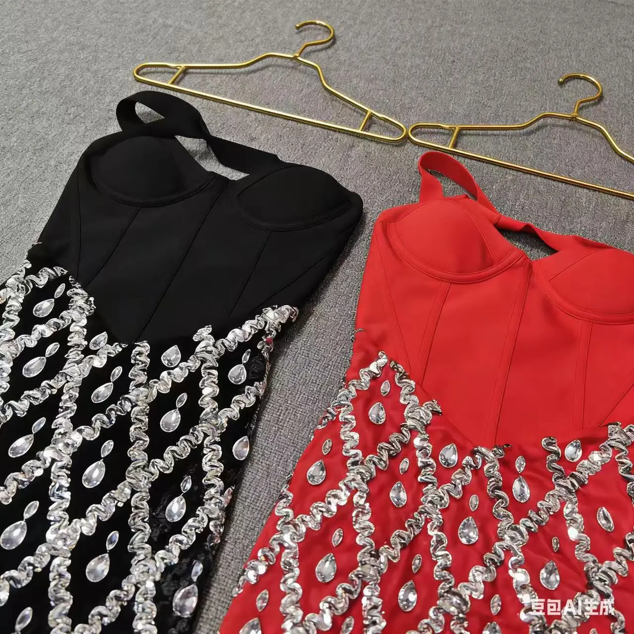 

Сексуальное платье-русалка с перекрестным вырезом, женское, с блестящими стразами, сетчатое, прозрачное, макси-платье для вечеринок, дней рождения, ночных клубов, сценическое платье