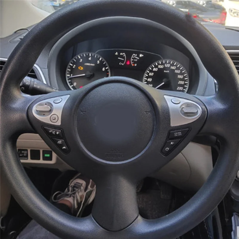

AU28-1Set Steering Wheel Volume Phone Constant Cruise Control Button Switch For Nissan JUKE F15 370Z Pulsar Sentra 2016-2021