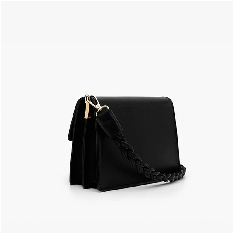 Hot Brand Design Luxury Handbags Women Solid Color Crossbody Bags Shoulder Bag Large Capacity Black Tote Bag Two Shoulder Straps