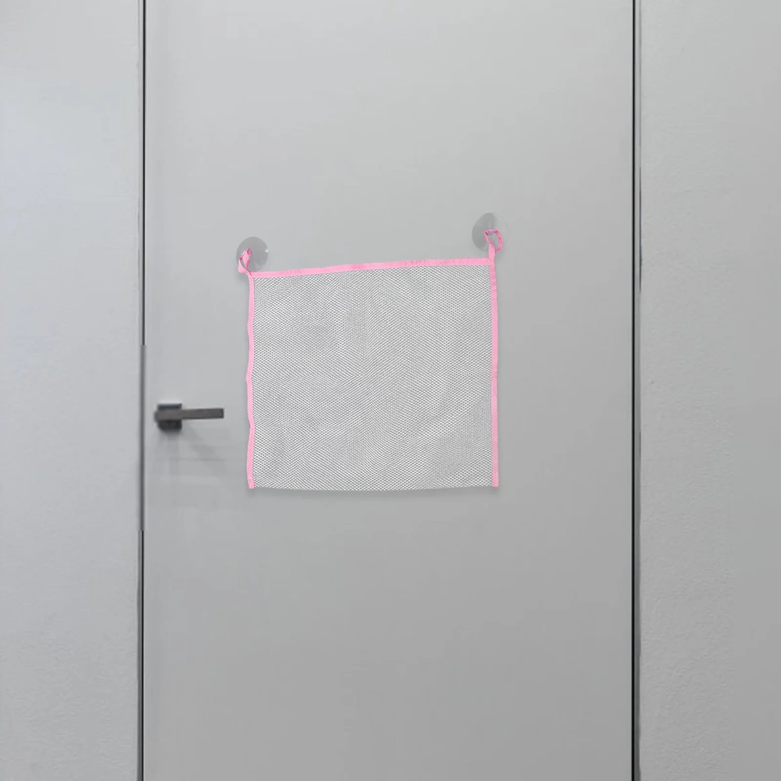 

Hanging Mesh Shower Organizer Bag Bathroom Storage Pocket Wall Hanging Bath Holder for Sundries Storage Bathroom Organizer