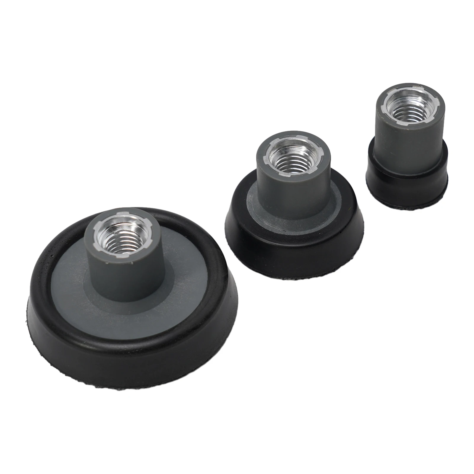 

3pcs Polished Disc 1/2/3 Inch Plate Backing Pad Sanding Polishing Holder Sponge For M14 Thread Grinding Tools Replacement Parts