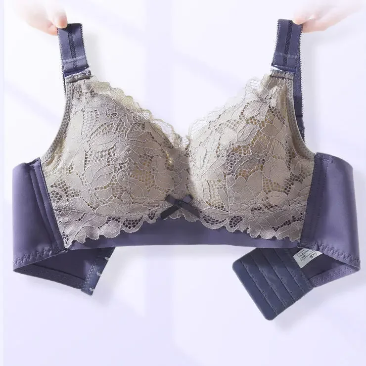 Anti-dropping Full-cup Large Bra Without Steel Ring Strapless Bra Plus Size Bra