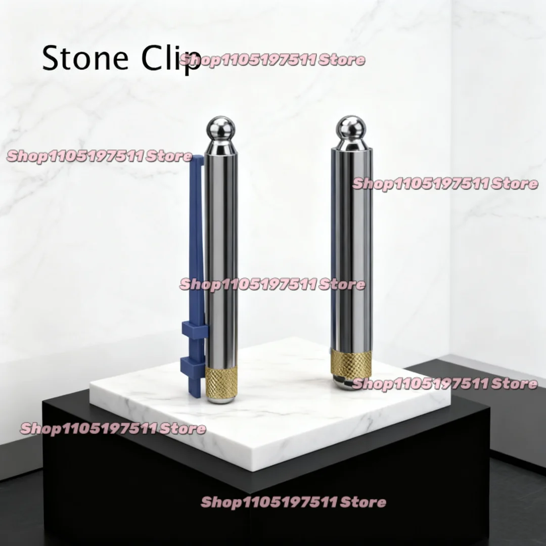 Bellstone Plastic Stone Holder Boride Polishing Oilstone Metal Clips for 3x6 / 3x13 / 6x13mm