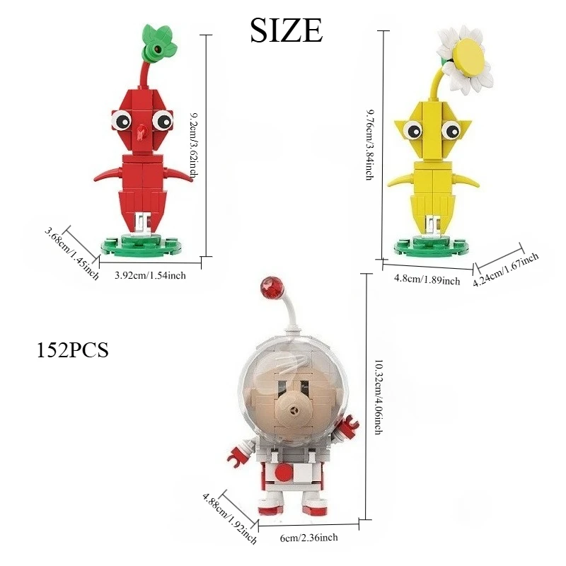 Set Pembuatan Makhluk Mini, Puzzle 3D Hibrida Tanaman Fantasi, Hadiah Skala Mikro Kreatif untuk Remaja & Dewasa