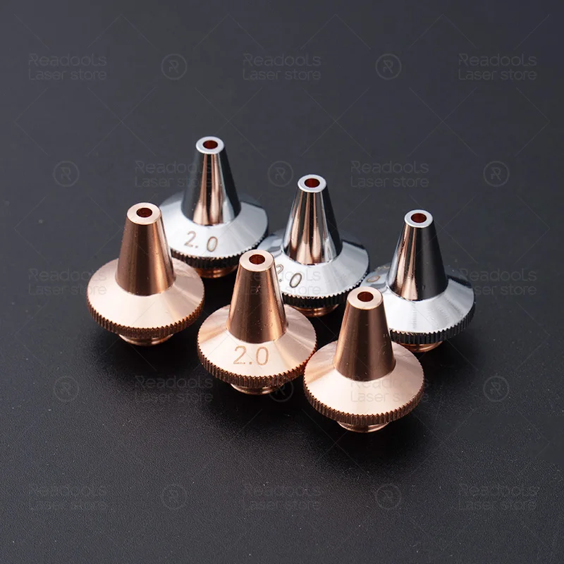 3D Laser Cutting Nozzle M8 D15 1.0 1.2 1.4 Laser Nozzle High Speed Pipe Cutting for Raytools BS12K BM110 Ospri Precitec
