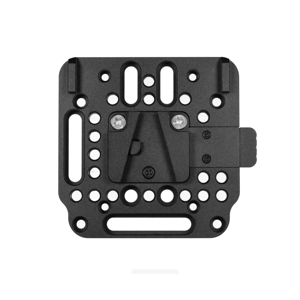 

Новая сырная пластина для аккумулятора с V-образным креплением и несколькими отверстиями для винтов 1/4 дюйма для камеры Cage FS7