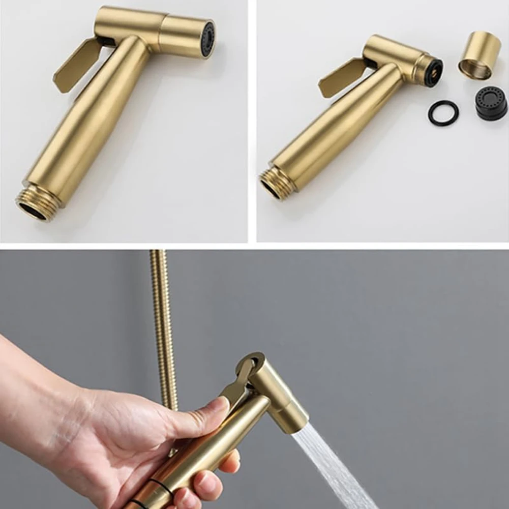 

ABUN-2 шт. опрыскиватель для унитаза из нержавеющей стали ручной опрыскиватель для биде опрыскиватель для подгузников в ванной комнате для чистки кухни и туалета