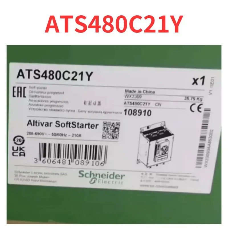 Brand  new    ATS480C21Y    soft starter    Fast Shipping