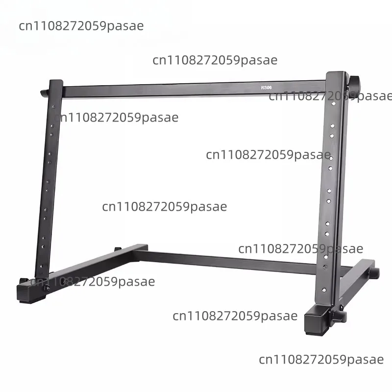 RS06 Studio Audio Equipment Stand – 19-inch Desktop Rack Cabinet