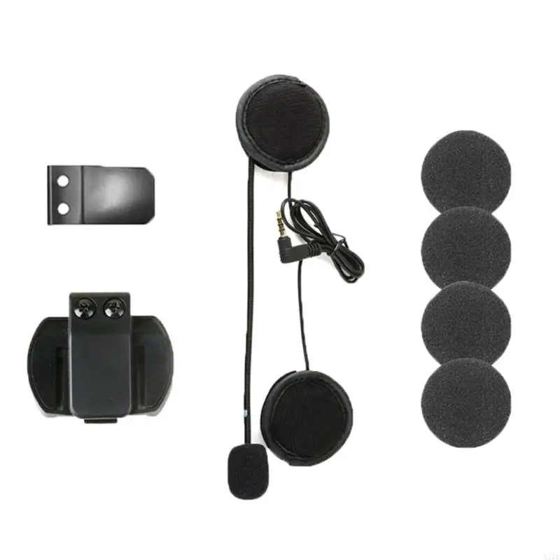 

Quick Install Helmets Communication System Helmets Mounted Speaker Mic for X37F
