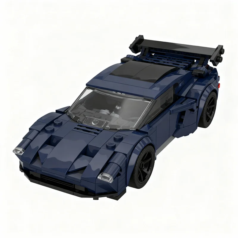 307pcs MOC Porscheed 911 RWB City Champions Model Building Blocks Construction Toy Christmas Gifts DIY Creative Idea Education