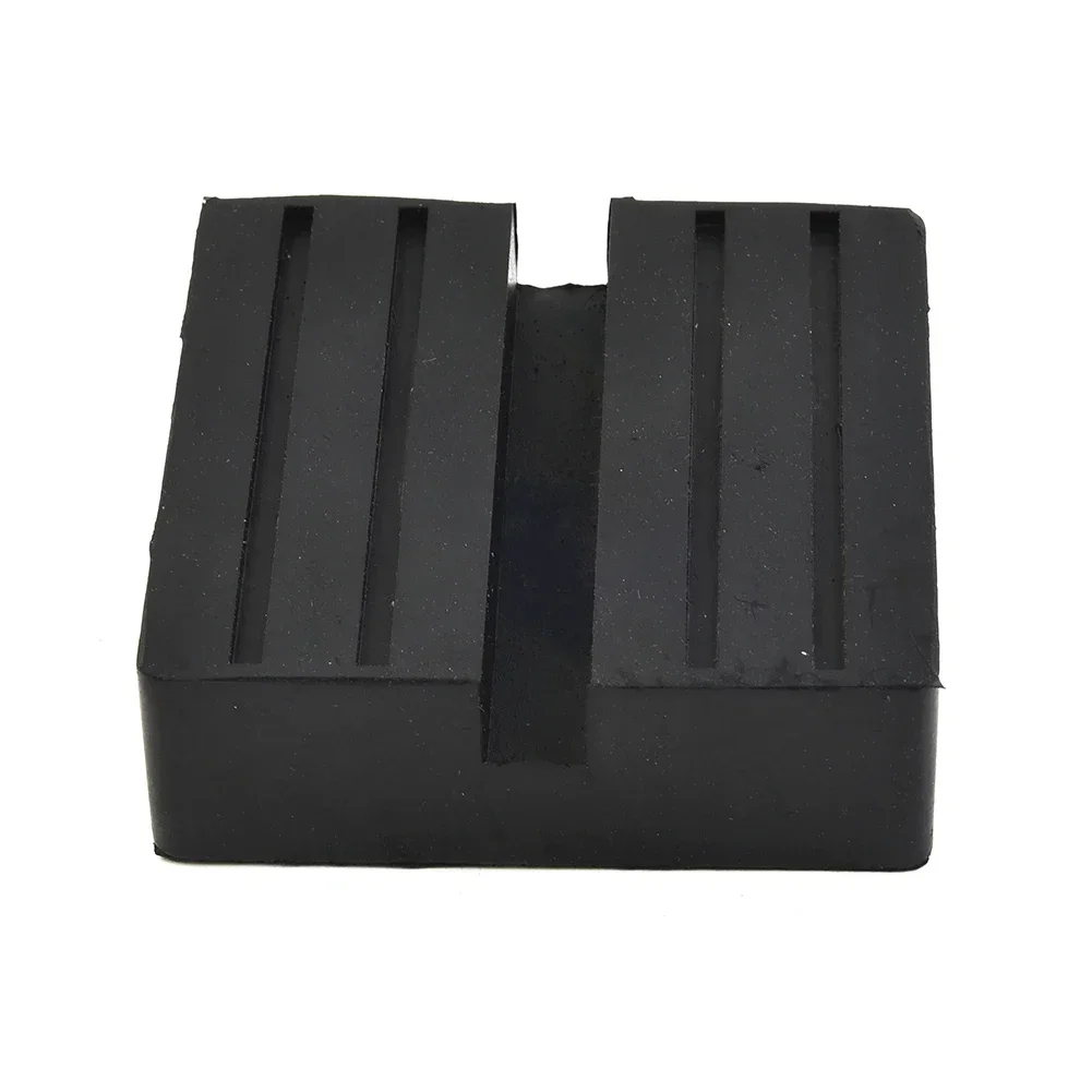 1pcs Car Jack Rubber Pads Lift Jack Stand Pad Floors Slotted Car-Jack Rubber Pads Frame Protect Adapter Jack Tools Rail Adapter