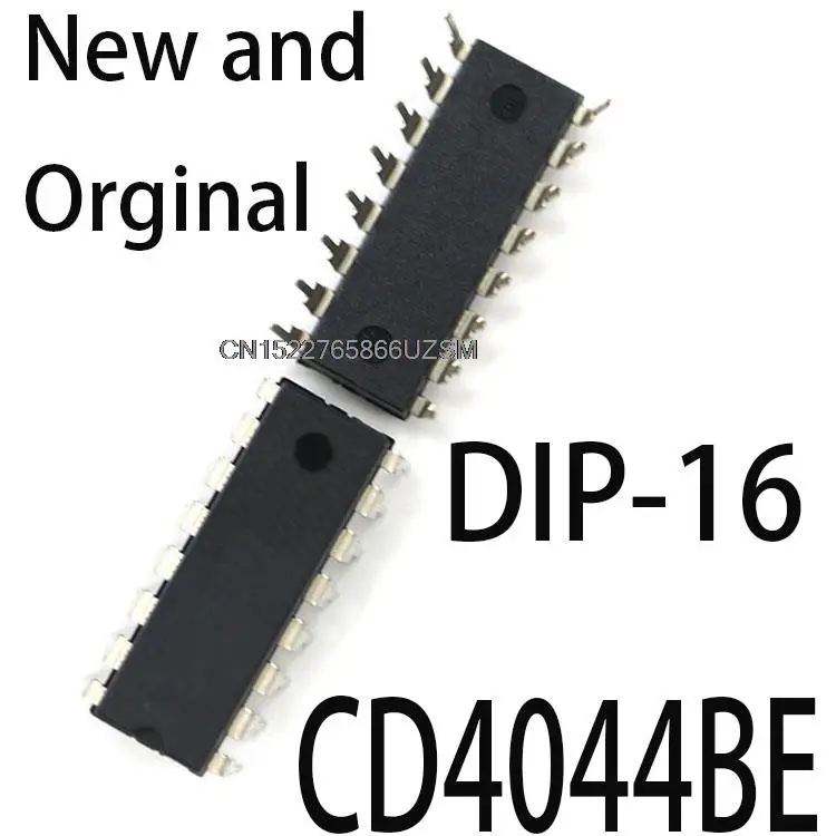 10PCS New and Original  DIP-16 CD4044 DIP16 4044BE DIP CD4044BCN TC4044BP CD4044BE