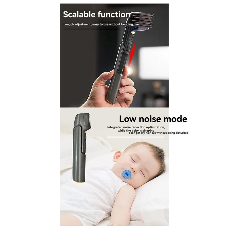 Multifunctional Electric Hair Clipper Men's Shaver 5In1 Electric Hair Trimmer Body Beautifiereco-Friendly Packaging