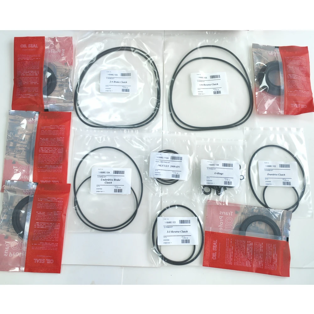 A6LF1/2/3 Transmission Repair Overhaul Kit for Hyundai KIA Sorento 6 Speed,TransProfessor Gearbox Seals Gasket Car Accessories