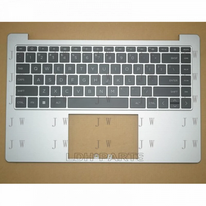 

DDZ New For HP 14-EM 14-EP 240 245 G10 Palmrest Upper Case US Backlit Keyboard