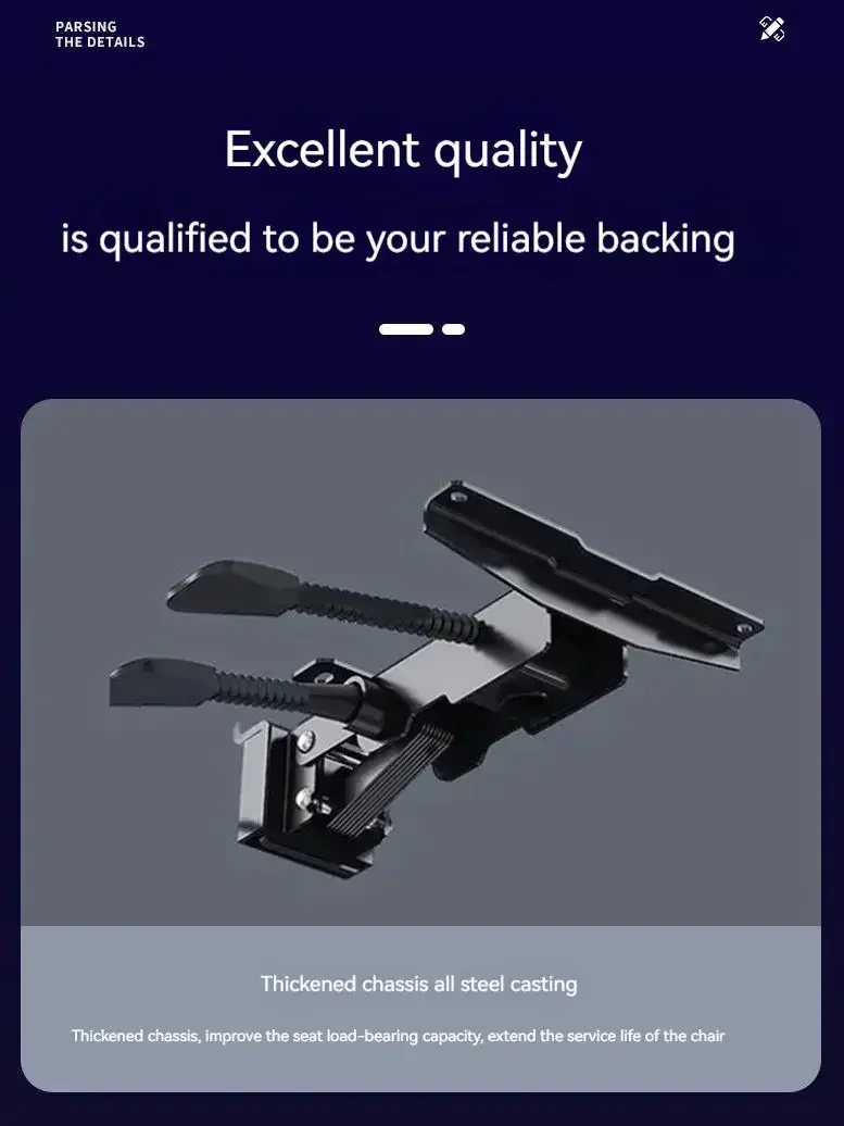 Home Home Gaming Comodo sedile ergonomico con ancoraggio da corsa può sdraiarsi sollevare la sedia del computer