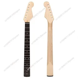 Electric Guitar Neck Handle, 22  Maple Rosewood Fretboard, Luthier Kit,for Frets