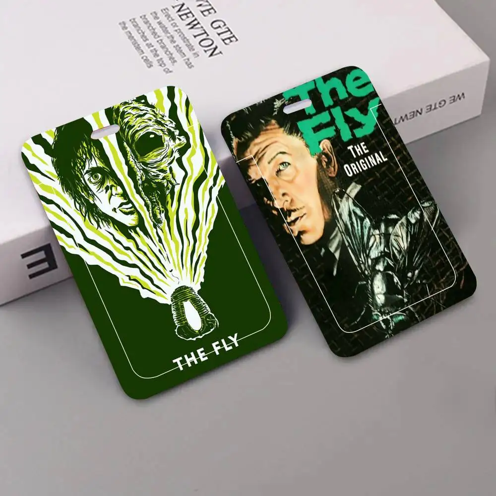 

Черные держатели для карт с логотипом F-Ffly Science Fiction Movie, для студенческих карт питания и удостоверений личности, для школы.