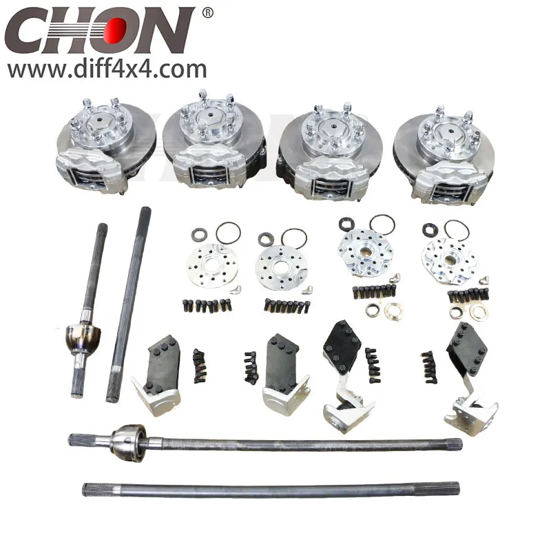CHON 4X4 6X6 Any Car Model Front and Rear Portal Gear Lift Axle Drop Gear Set Configuration Conversion Kit