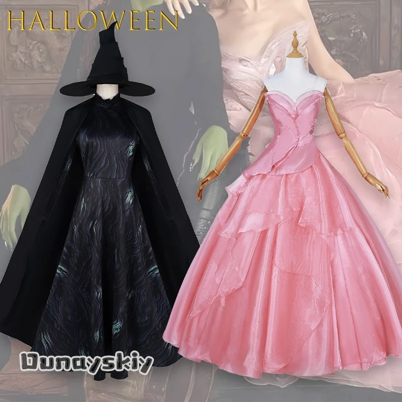 

AWiked Glinda Cosplay Costume Elphaba {Yumekiri} Uniform Anime Halloween Party Costumes Masquerade Men Game Christmas Sexy﻿