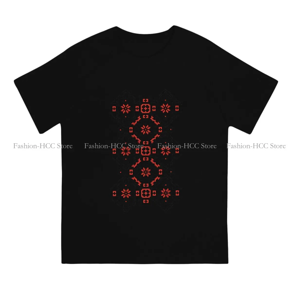 Ukrainian Vyshyvanka Ornament Polyester TShirt for Men Embroidery Ornament Soft Summer Sweatshirts T Shirt Novelty Trendy