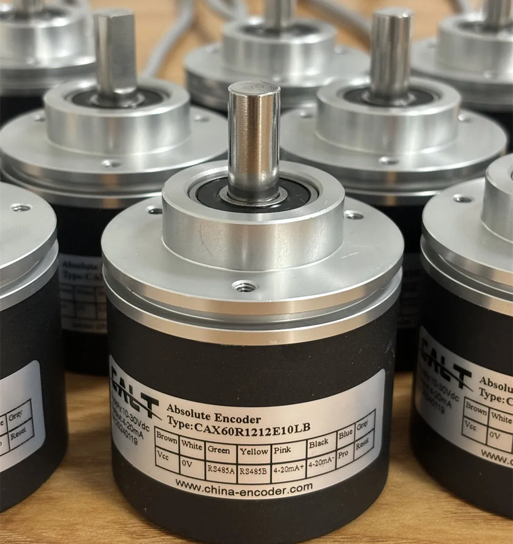 2025 CALT 12 بت جهاز تشفير دوار مطلق متعدد المنعطفات SSI /4-20mA/ MODBUS RTU/canopen/parallel/RS422/RS485/0-10V/0-5V /EtherCat #4