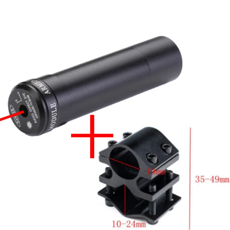 Outdoor Rotpunkt Rot/Grün Laserzielgerät Jagdzubehör Sport Langstrecken-Laserkalibrator für 11/20mm Schiene