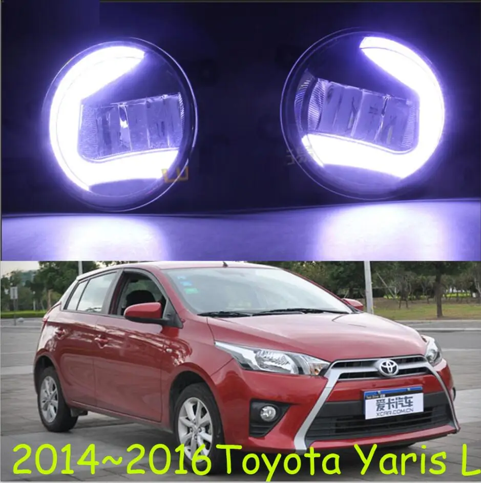 Car bumper lamp headlight Auris Daytime light REVO Swith ON/OFF LED DRL car accessories daylamp Avalon yaris L fog lamp