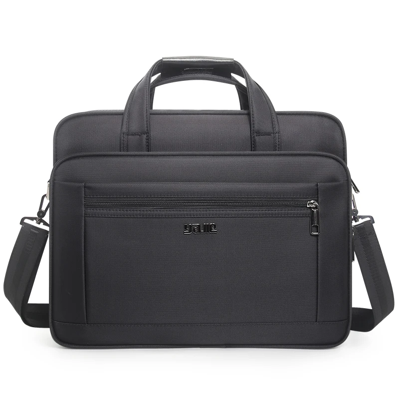 

Large Capaci Ox Cloth Busin Bag Canvas Cuter Bag Handbag Travel Bag Men's Bag Soft Waterproof Zipper Closure