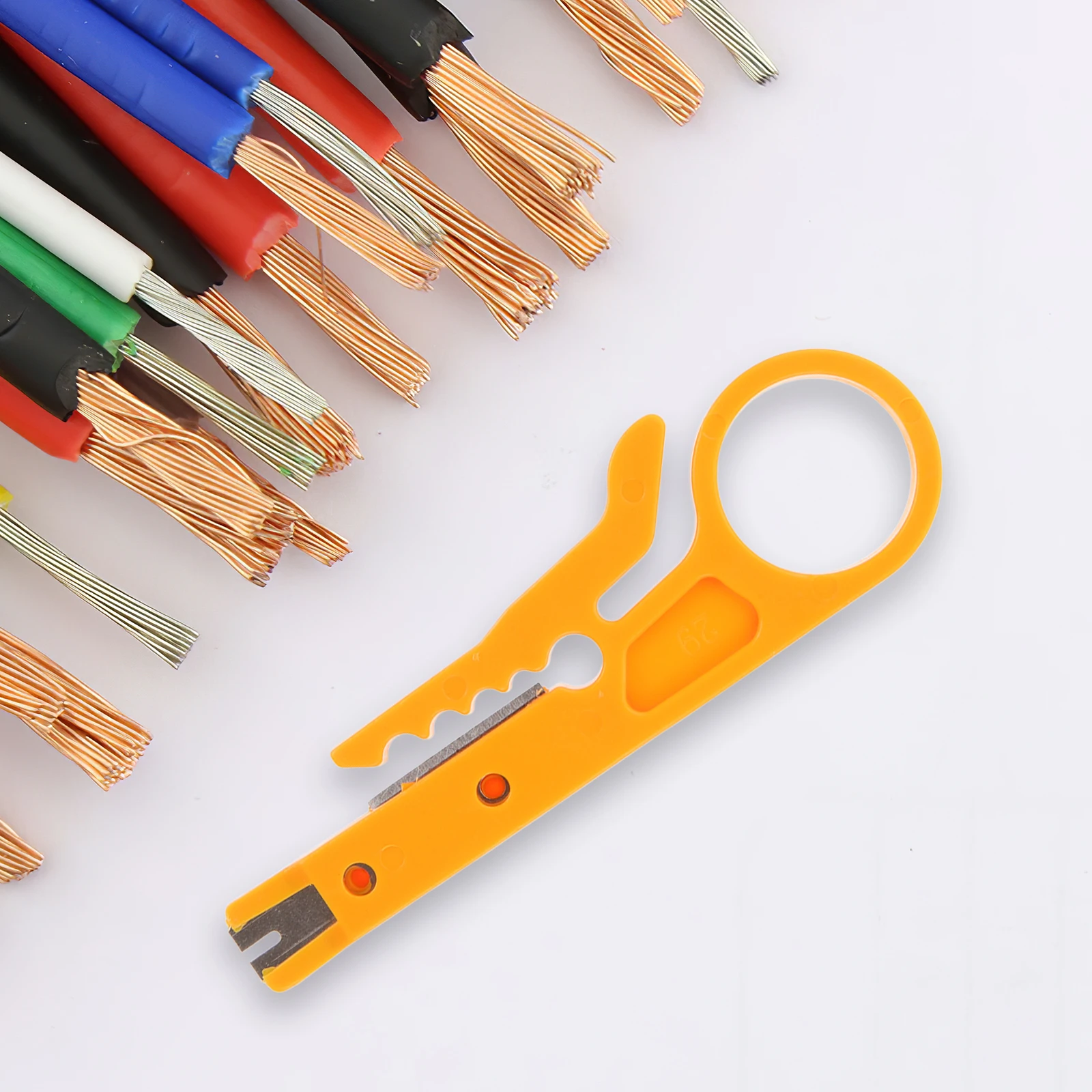 5pcs Mini Wire For Network Data Cable Stripping Electrical Tools Electrician Small Universal Cable Cutters Strippers Tool Heavy