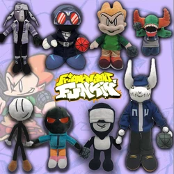 Friday Night Funkin Plush Toy Anime Stuffed Doll Skid Pump Whitty Soft Figures Boyfriend Spooky Model Kids Children Fans Gifts