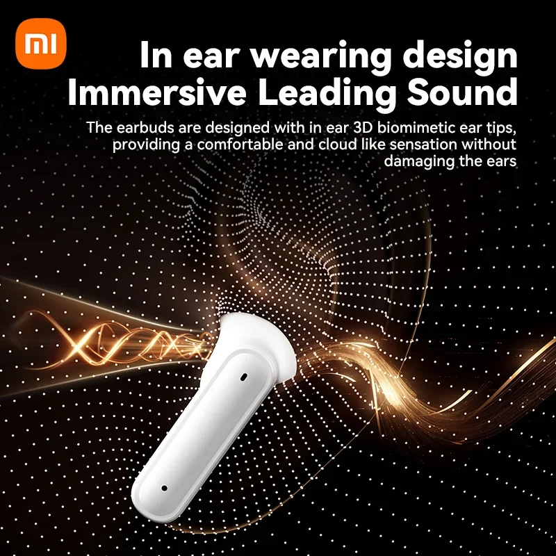 XIAOMI ANC Wireless Earbuds Bluetooth5.4 ENC Noise Reduction Hifi Sound Stereo Earphone Screen Touch Control Headet TWS Earphone