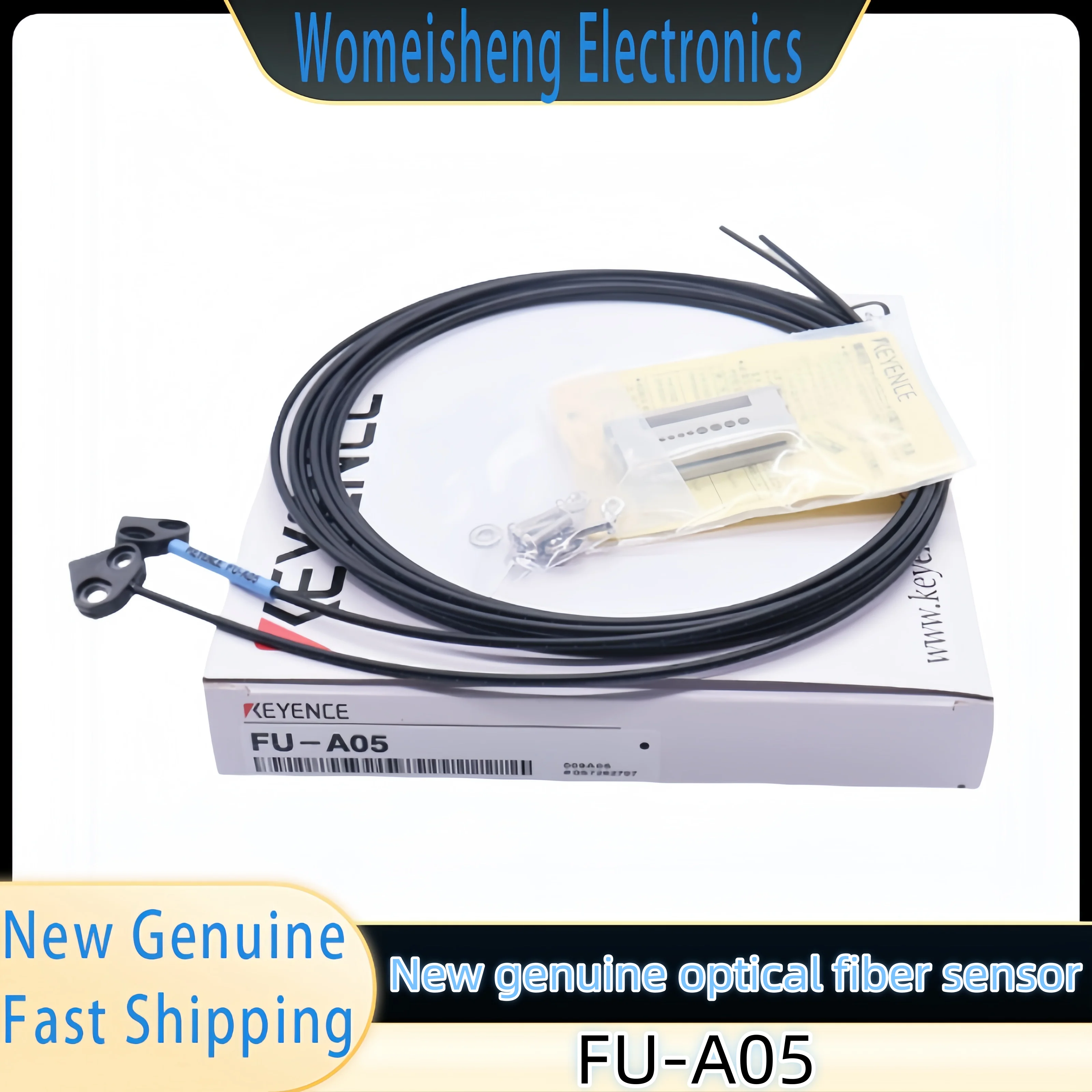 

New Genuine FU-A05 Optical Fiber Sensor 1PCS