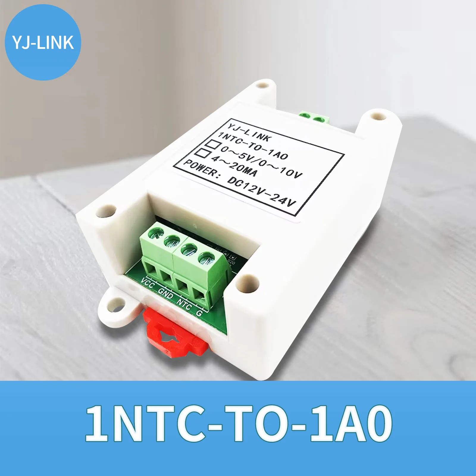 NTC Thermistor Temperature Sensor To Analog 4-20mA Current 0-5V/0-10V Voltage Output Temperature Conversion Module