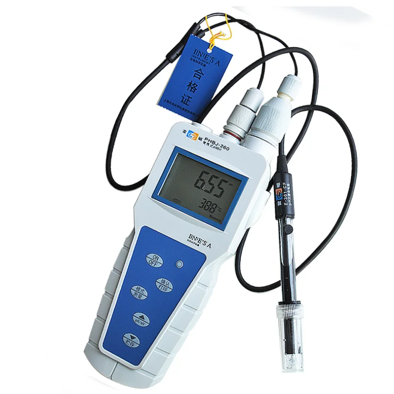 

PHBJ-260 Portable PH Meter,electrochemical Instrument, Laboratory Ph Meter CN