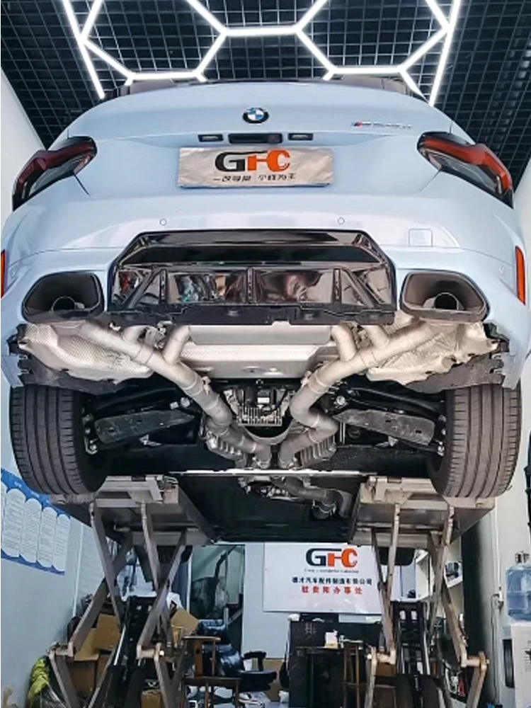 

It is applicable to the 2020-2024 BMW M240i G42 3.0T catback valve exhaust system with dual outlets matching the original vehicl