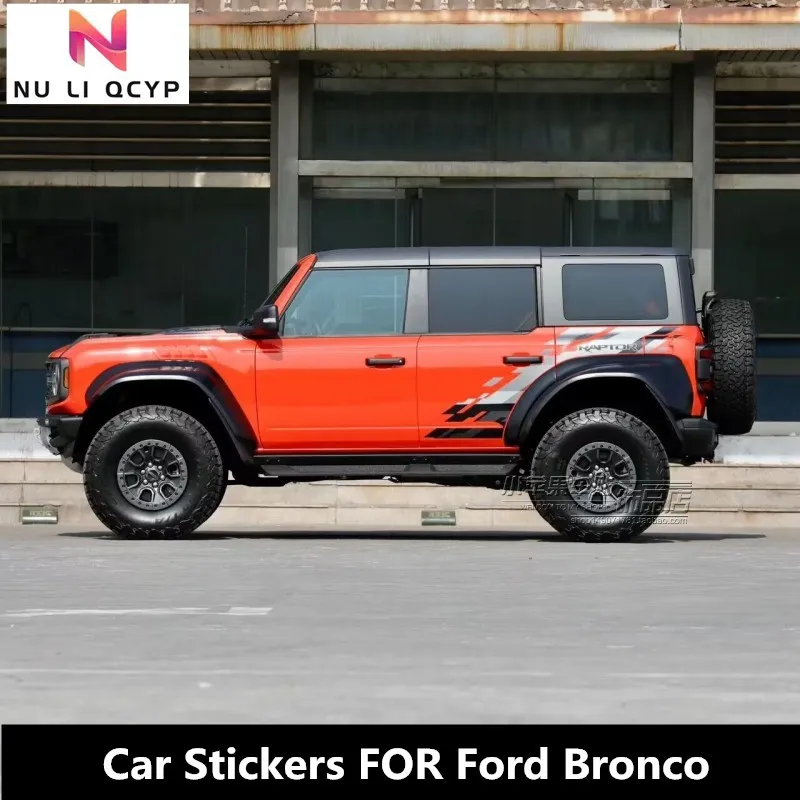 Car Stickers FOR Ford Bronco Body Exterior decoration Personalized custom fashion sports adhesive film accessories