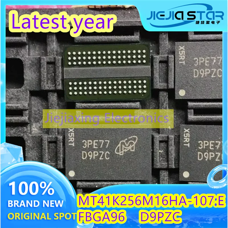 

(2/20pieces) MT41K256M16HA-107:E 512M DDR3 memory chip Parts identification D9PZC 100% new original FBGA96 Electronics spot