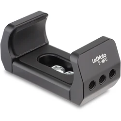 LEFTFOTO Power Bank Holder for Camera Mobile Phone Rig,Universal Spring Loaded Powerbank Mount Clamp for Portable Power Banks