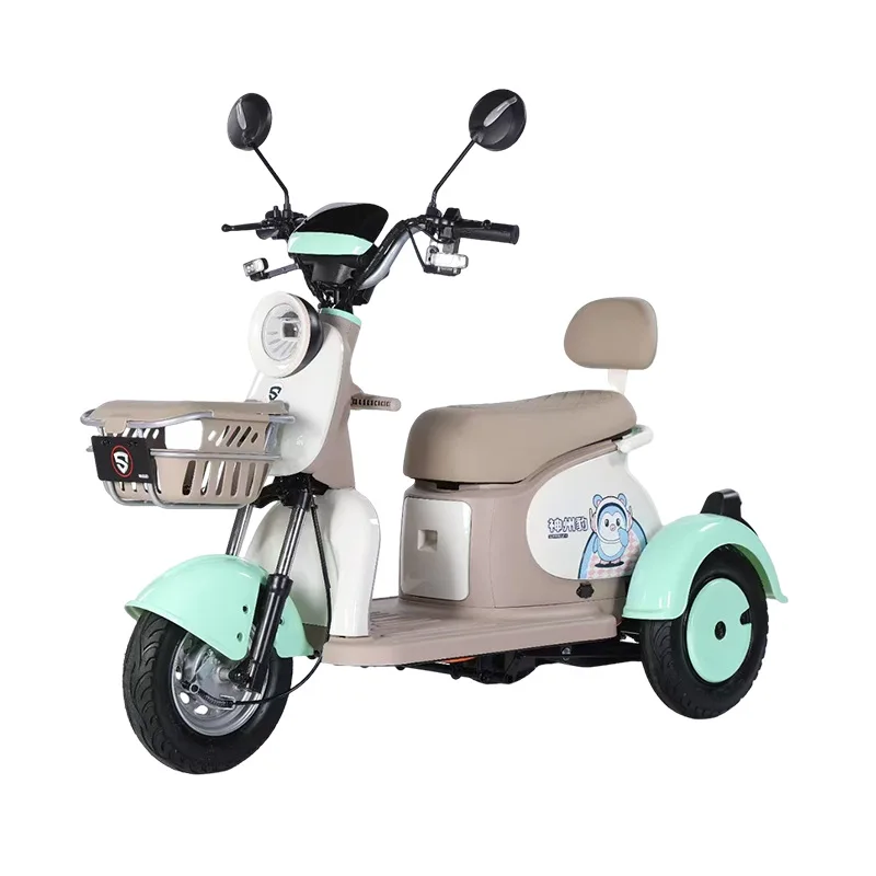 

Fashionable and Convenient 500Watt 60V 32AH Electric Tricycles With Passenger Seat