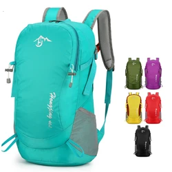 40L Outdoor Hiking Bag Men and Women High-capacity Travel Backpacks Camping Walking Hiking Rucksack Waterproof Sports Backpack