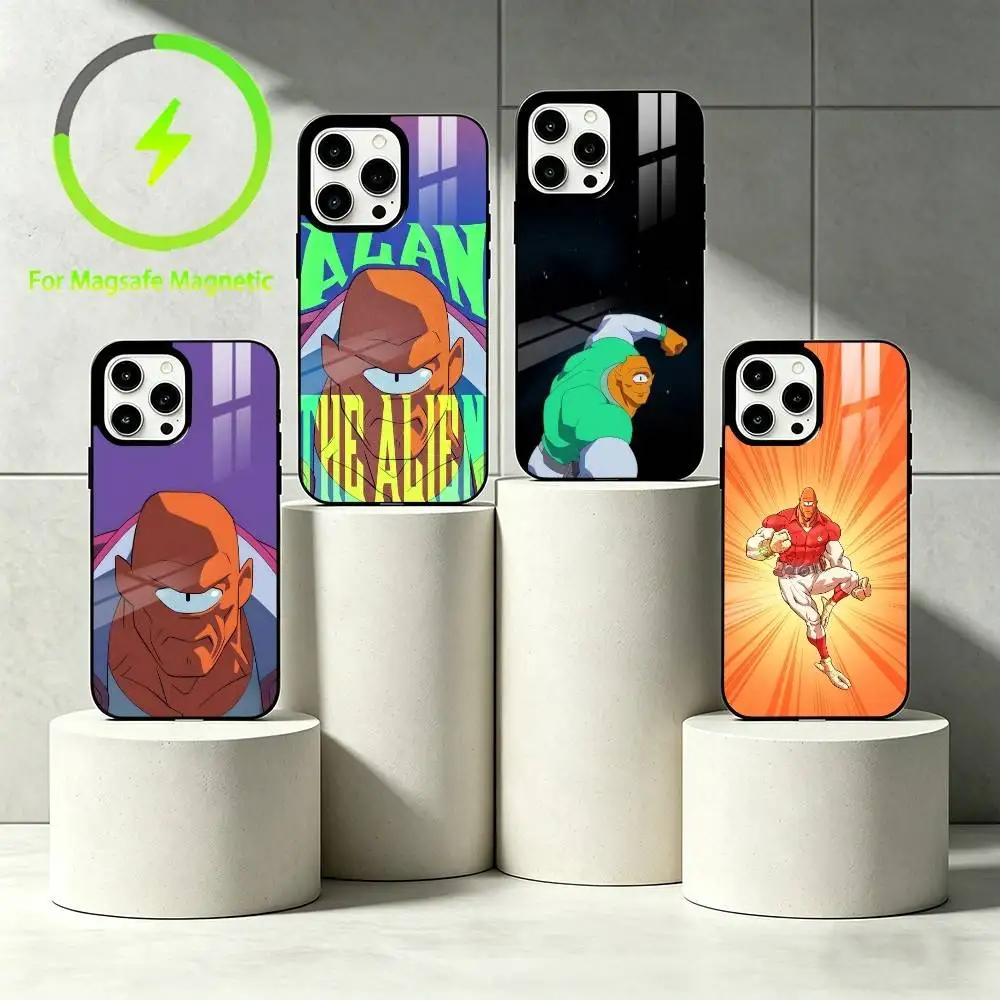 

allen the alien Phone Case For iPhone 17,16,15,14,13,12,Plus,Pro,Max For Magnetic Wireless Charge